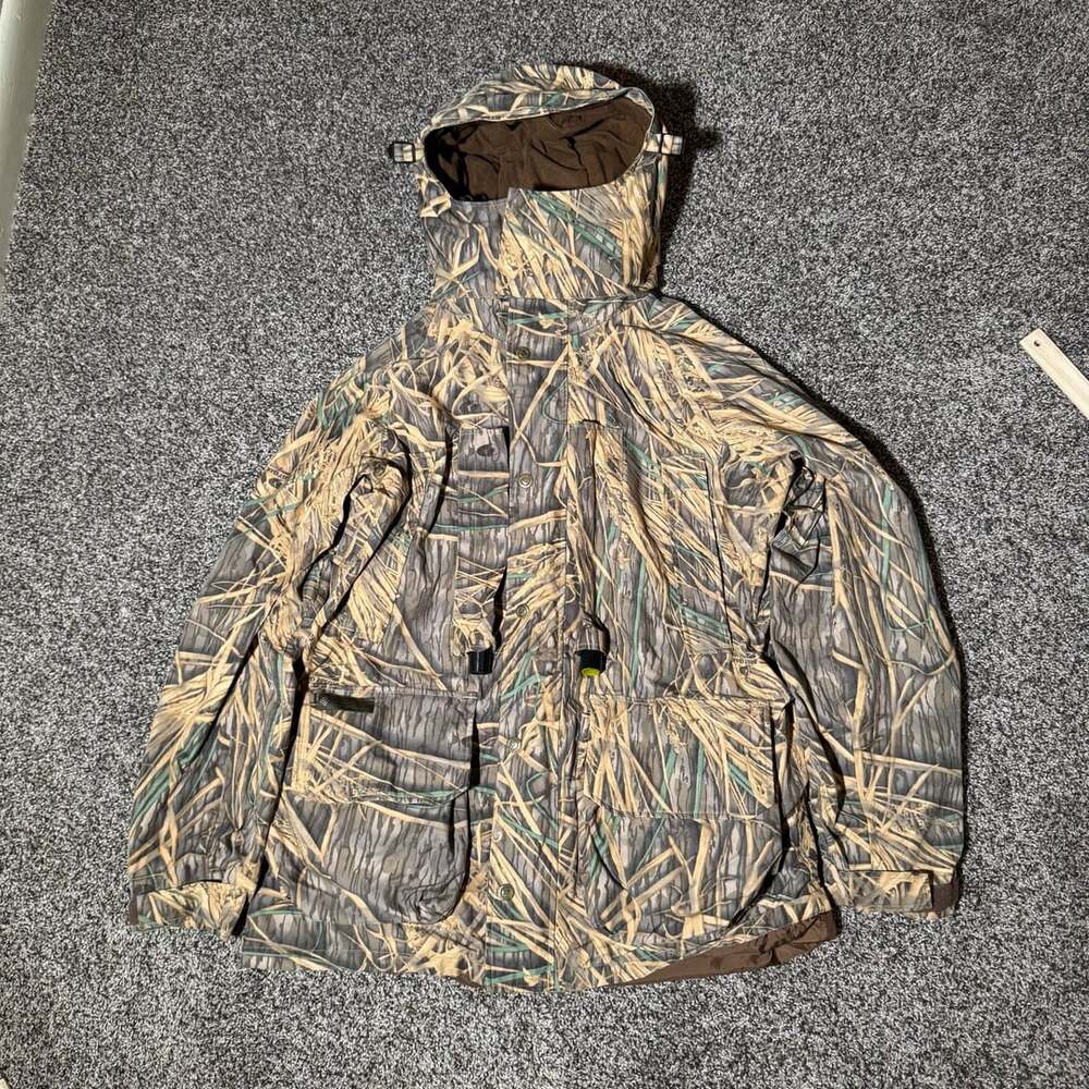 Columbia 3in1 Mossy Oak interchangeable Camo Hooded Jacket zipup size men’s L